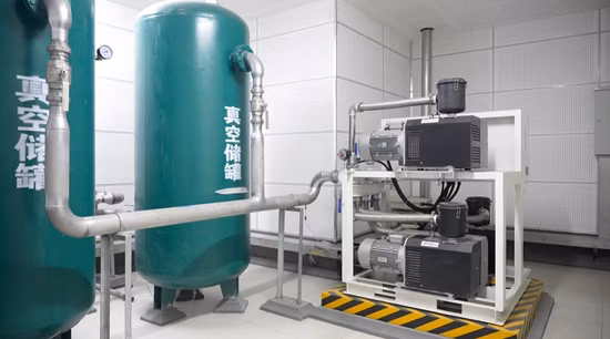 Oil Lubrication Hospital Equipment Electric Medical Vacuum Suction Unit