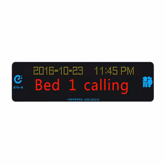 Sistema inteligente de chamada de enfermeira para equipamento de enfermagem de enfermaria