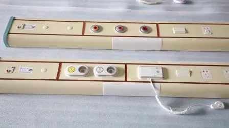 A cabeça da cama médica da UTI almofada unidades principais da cama do hospital