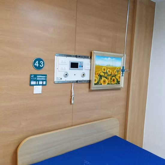 Unidade de cabeceira de cama de paciente de venda quente